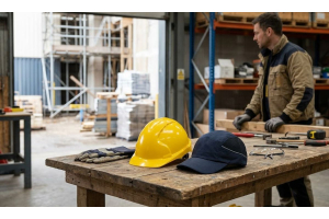 Anstoßkappe oder Schutzhelm