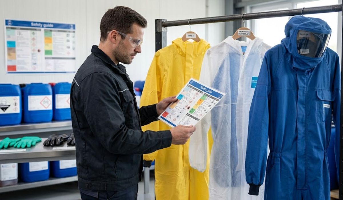 Wie wählen Sie den passenden Chemikalienoverall